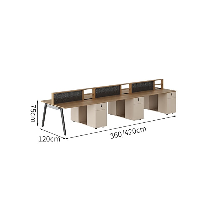 PC収納 通気性 斜めカット 広い天板 デスクトップパネル 小物入れ サイドキャビネット 大容量 錠付き デスク オフィスデスク 穏やか 上質 カスタマイズ可能 BGZ-C095