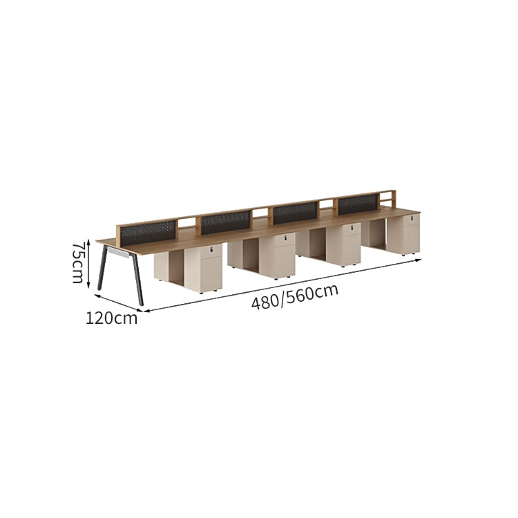 PC収納 通気性 斜めカット 広い天板 デスクトップパネル 小物入れ サイドキャビネット 大容量 錠付き デスク オフィスデスク 穏やか 上質 カスタマイズ可能 BGZ-C095
