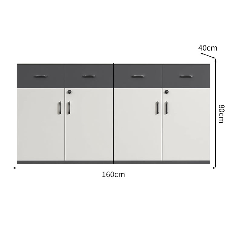 大容量 引き出し 扉付き収納 分類収納 三桁ダイヤル錠 エコ板材 頑丈 耐久性 キャビネット 収納キャビネット 洗練 すっきり モダン カスタマイズ可能 CWG-C091