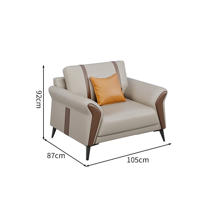 合成皮革 なめらか 高反発ウレタン 弾力性 柔らか 人間工学 フィット感 炭素鋼脚 ソファ 応接ソファ シンプル モダン 多用途 カスタマイズ可能 JDSF-C065