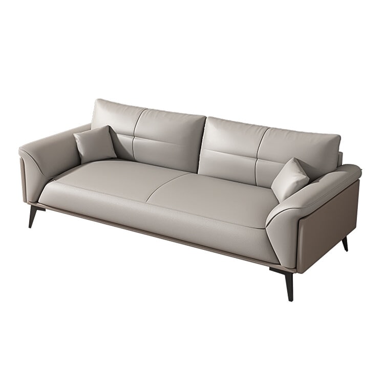 肘掛け 高密度ウレタン 弾力性 合成皮革 柔らか 人間工学 フィット感 炭素鋼脚 ソファ 応接ソファ シンプル モダン 快適 カスタマイズ可能 JDSF-C066