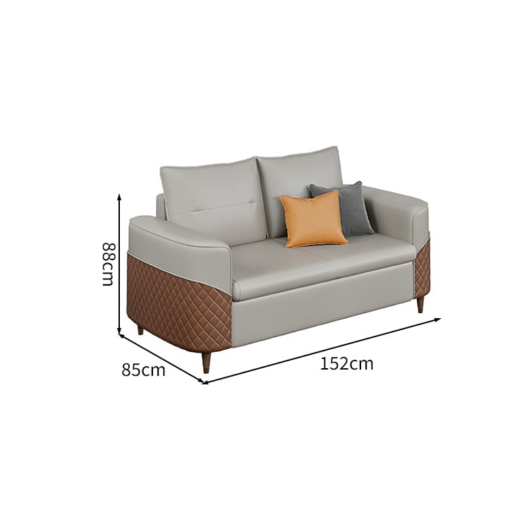 天然木フレーム 安定性 合成皮革 なめらか ダイヤステッチ 高密度ウレタン 弾力性 人間工学 応接ソファ ソファ モダン 上質 快適 カスタマイズ可能 JDSF-C068