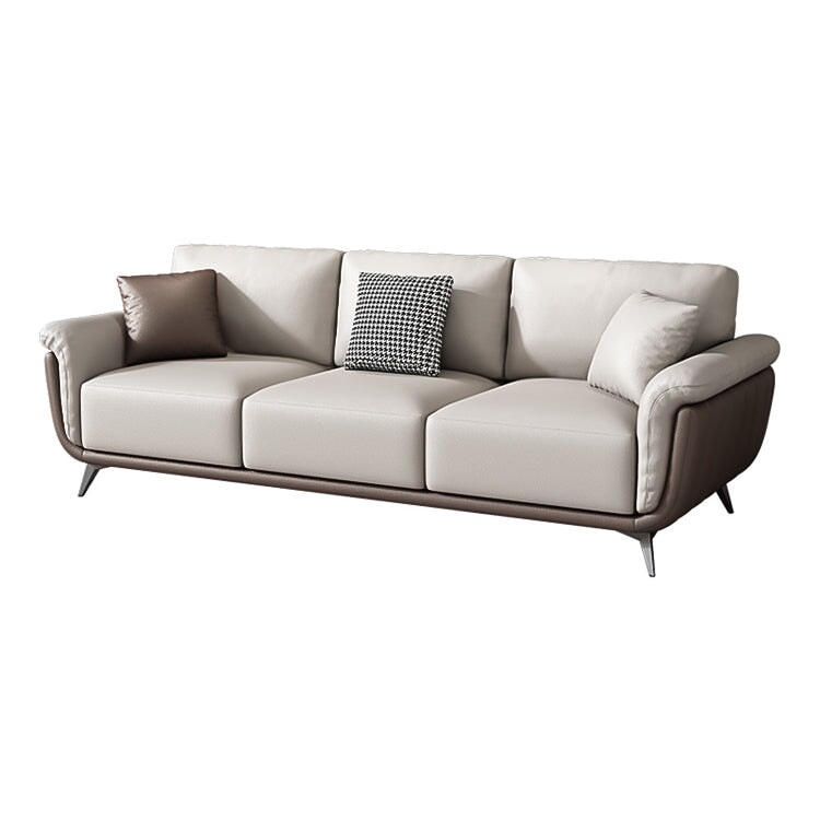 人間工学 フィット感 天然木フレーム 合成皮革 高密度ウレタン 炭素鋼脚 ソファ 応接ソファ 三人掛け 厚み 心地よい カスタマイズ可能 JDSF-C073