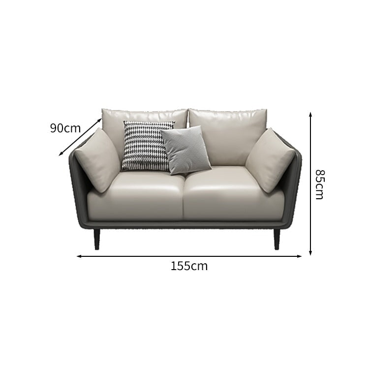 合成皮革 なめらか 耐水性 高反発ウレタン 弾力性 広い座面 ゆとり 天然パイン材 耐久性 ソファ 応接ソファ モダン 上品 心地よい カスタマイズ可能 JDSF-C075