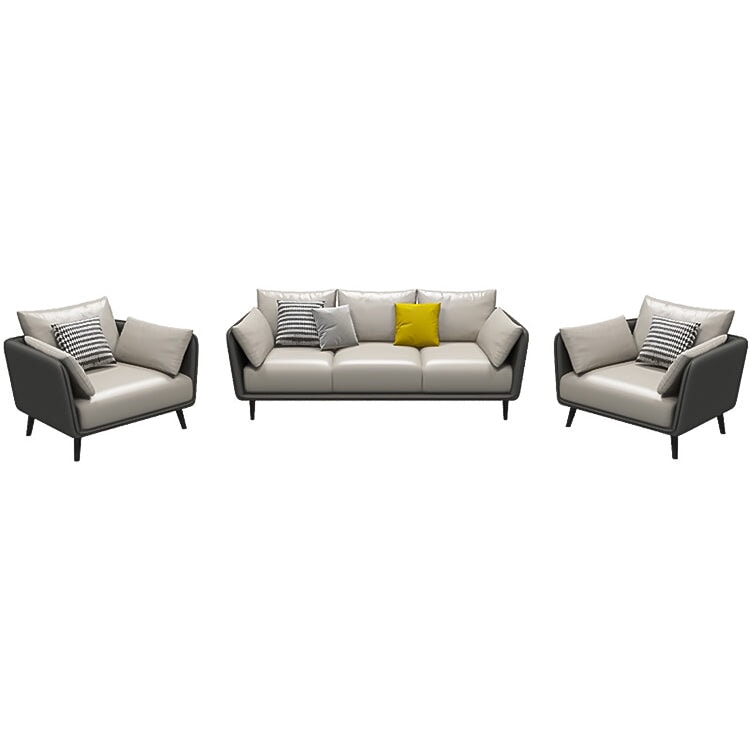 合成皮革 なめらか 耐水性 高反発ウレタン 弾力性 広い座面 ゆとり 天然パイン材 耐久性 ソファ 応接ソファ モダン 上品 心地よい カスタマイズ可能 JDSF-C075