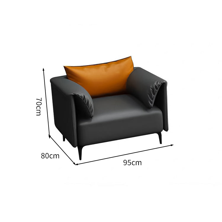 高反発ウレタン シリコンフィル 柔らか 弾力性 合成皮革 なめらか 天然木フレーム 安定性 ソファ 応接ソファ 厚み 落ち着き 快適 カスタマイズ可能 JDSF-C076