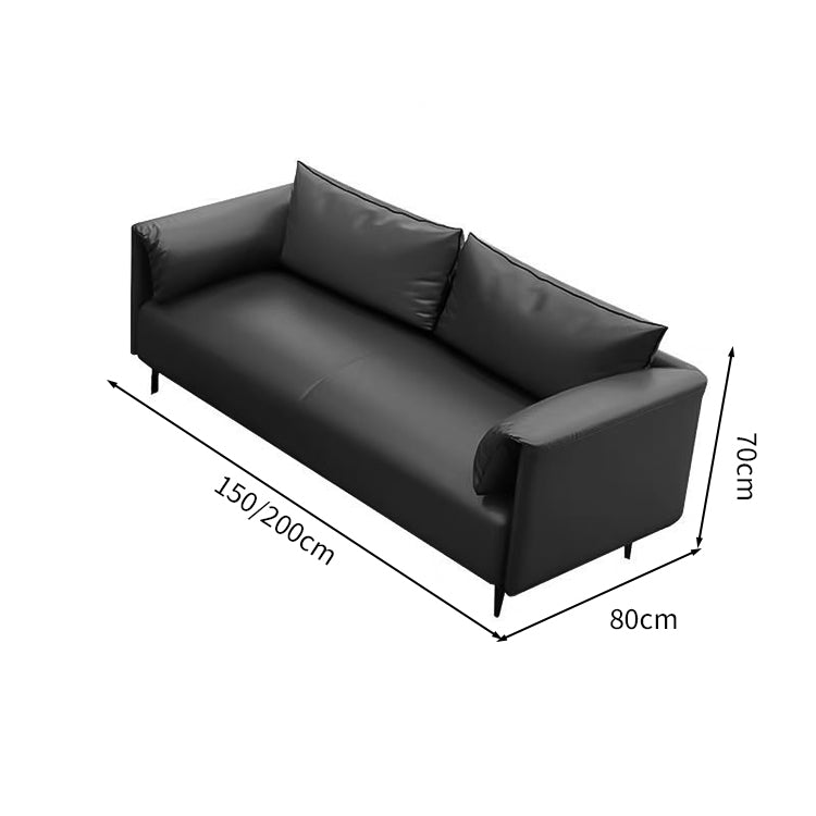 高反発ウレタン シリコンフィル 柔らか 弾力性 合成皮革 なめらか 天然木フレーム 安定性 ソファ 応接ソファ 厚み 落ち着き 快適 カスタマイズ可能 JDSF-C076