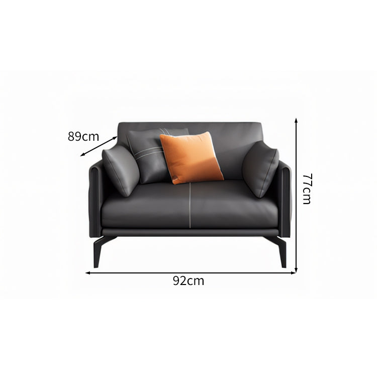 合成皮革 ラテックス 高反発ウレタン 柔らか 弾力性 広い座面 収納ポケット 炭素鋼脚 ソファ 応接ソファ 落ち着き 重厚感 カスタマイズ可能 JDSF-C080