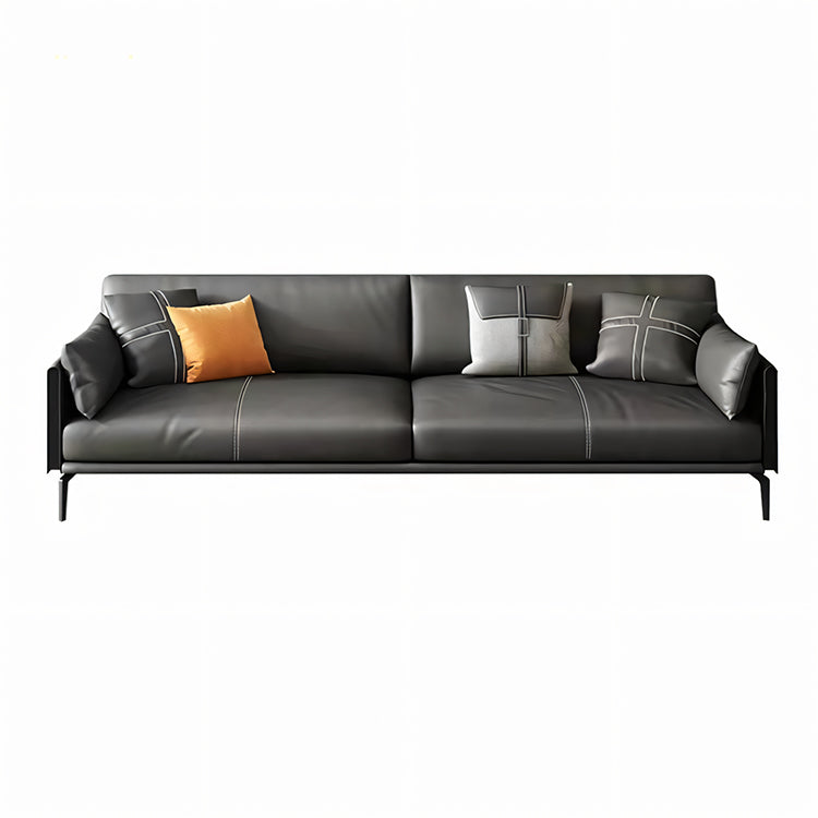 合成皮革 ラテックス 高反発ウレタン 柔らか 弾力性 広い座面 収納ポケット 炭素鋼脚 ソファ 応接ソファ 落ち着き 重厚感 カスタマイズ可能 JDSF-C080