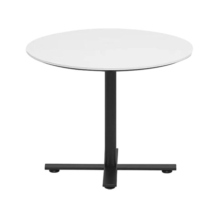 スチール脚 頑丈 十の字構造 安定性 R加工 ぶつかり防止 舟底エッジ 応接セット テーブル チェア 洗練 シンプル モダン ホワイト JDZH-C003