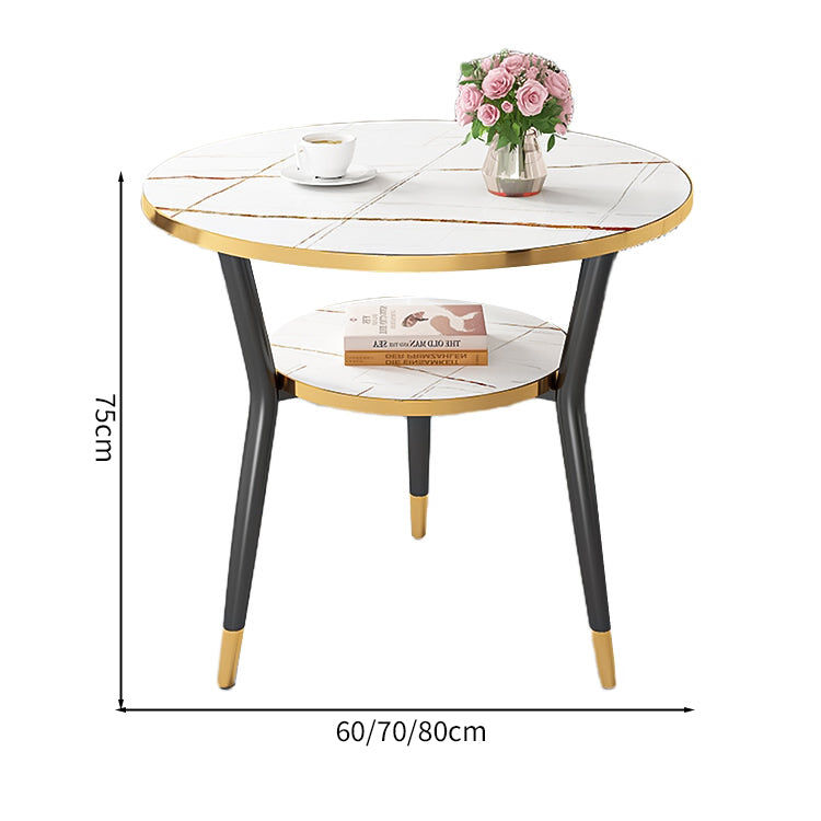 高反発ウレタン フィット感 丸型天板 ぶつかり防止 メラミン化粧板 棚付き 炭素鋼脚 応接セット テーブル チェア 高級感 上質 モダン カスタマイズ可能 JDZH-C007