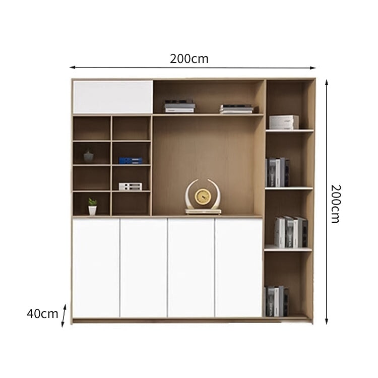 スチール脚 頑丈 安定性 サイドキャビネット 大容量 分類収納 R仕上げ 幕板 通気口 デクス ワークデスク 役員デスク 洗練 機能的 シンプル カスタマイズ可能 LBZ-C051