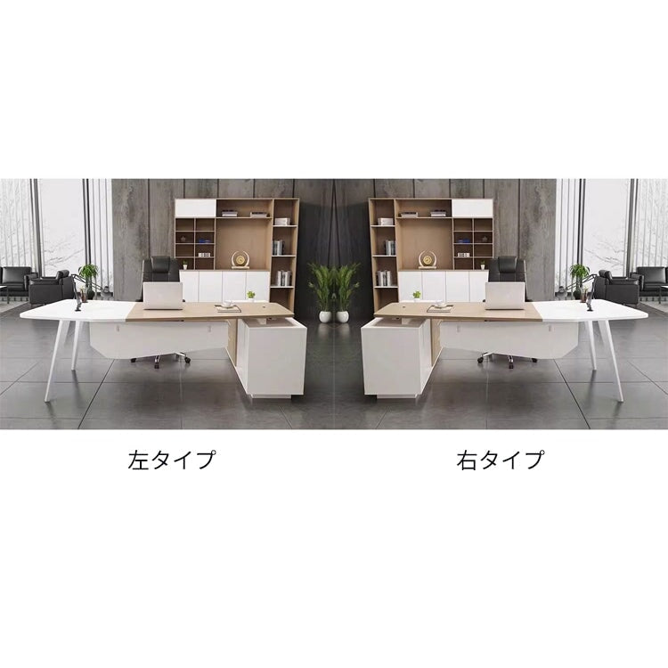 スチール脚 頑丈 安定性 サイドキャビネット 大容量 分類収納 R仕上げ 幕板 通気口 デクス ワークデスク 役員デスク 洗練 機能的 シンプル カスタマイズ可能 LBZ-C051