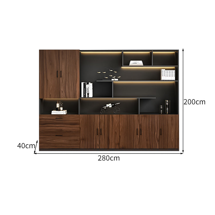 分厚い天板 配線ボックス 通気口 キャビネット 引き出し 分類収納 大容量 デスク エグゼクティブ 役員デスク 木目調 穏やか エレガント カスタマイズ可能 LBZ-C076