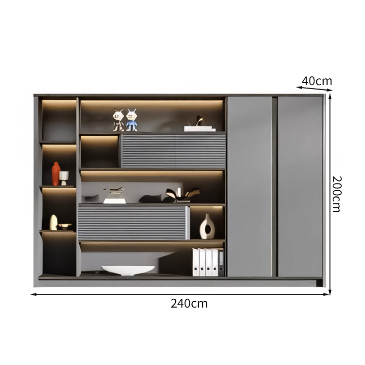 頑丈 重厚感 幕板 安定性 プライバシー配慮 キャビネット 大容量 広い作業スペース デスク 役員デスク 執務デスク 落ち着き 上質 格調 カスタマイズ可能 LBZ-C077