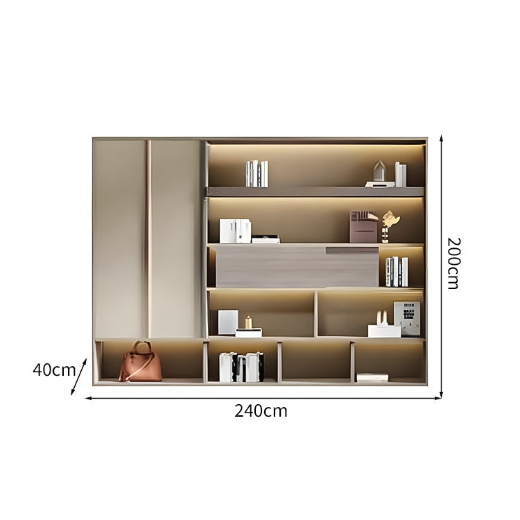 バイカラー 分厚い天板 頑丈 R仕上げ 通気口 幕板 サイドキャビネット 大容量 デスク エグゼクティブ 役員デスク エレガント 高級感 カスタマイズ可能 LBZ-C078