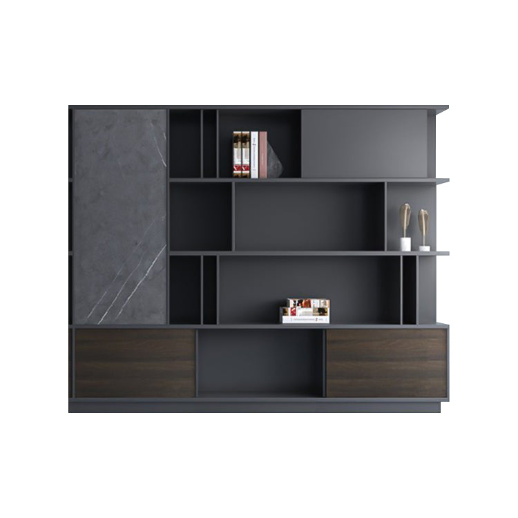 エコ板材 扉付き オープン収納 衣類収納 キャビネット 収納キャビネット 棚 大容量 木目調 落ち着き カスタマイズ可能 CWG-C076