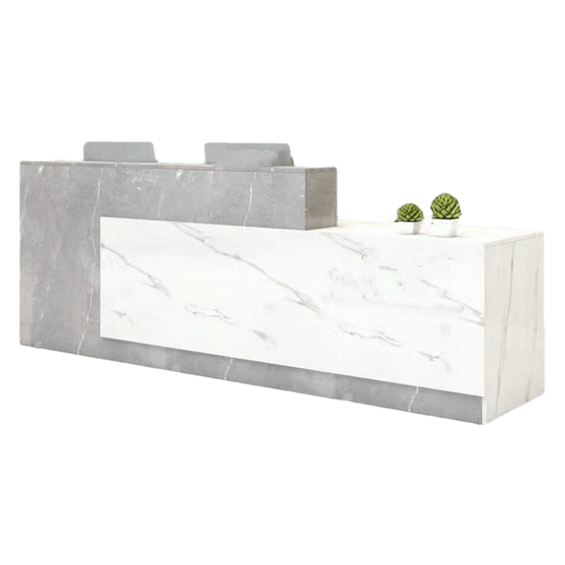 大容量収納 店舗用 受付カウンター カウンタテーブル 受付台 オフィス受付 エントランス受付 ホワイト カスタマイズ可能 JDT-C024 CHICKAGU