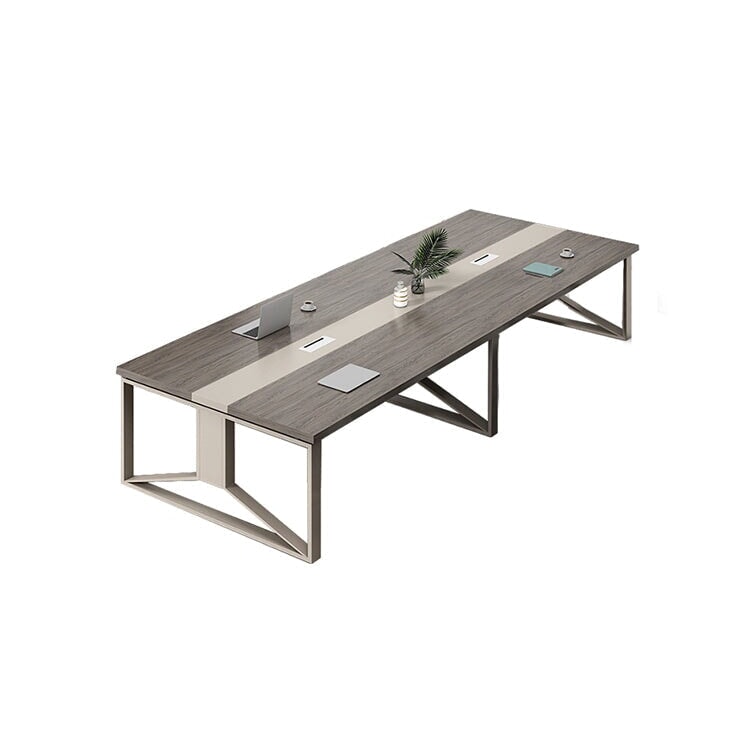 配線ボックス 幅広い スチール コンセント増設 エコ板材 テーブル 会議テーブル ミーティング シンプル 簡素 穏やか 落ち着き 安定性 HYZ-C024 chickagu