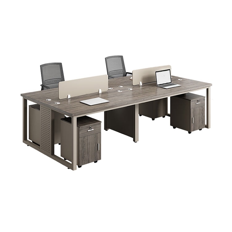 トップパネル スチールフレーム 安定性 キャビネット キャスター 錠付き 配線孔キャップ デスク オフィスデスク 事務所 落ち着き 機能的 カスタマイズ可能 BGZ-C077