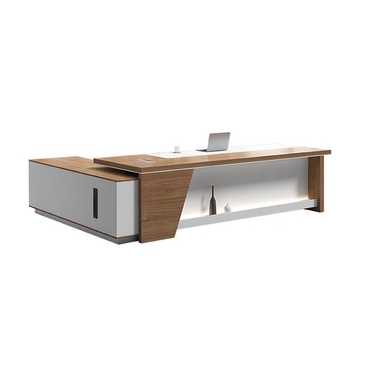 メラミン化粧板 エコ 通気孔 キャビネット 大容量 ダイヤル錠 デスク 役員デスク エグゼクティブ 厚み 丈夫 耐久性 木目調 上品 カスタマイズ可能 LBZ-C016 chickagu