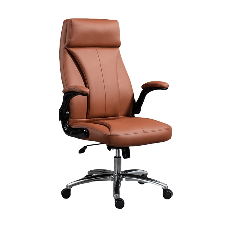 人間工学 エルゴノミクスデザイン 跳ね上げ式アームレスト リクライニング機能付き ワークチェア チェア オフィスチェア パソコンチェア 高級感 レザー BGY-C016 chickagu