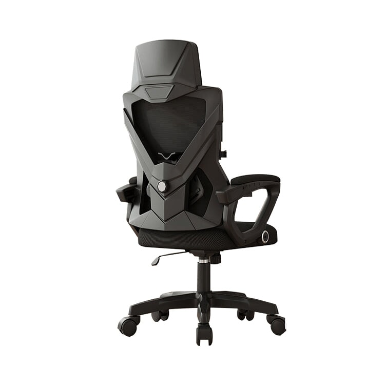 メッシュ生地 調整可能 フットレスト付き ワークチェア チェア パソコンチェア オフィスチェア 人間工学 エルゴノミクスデザイン シンプル グレー BGY-C023 chickagu