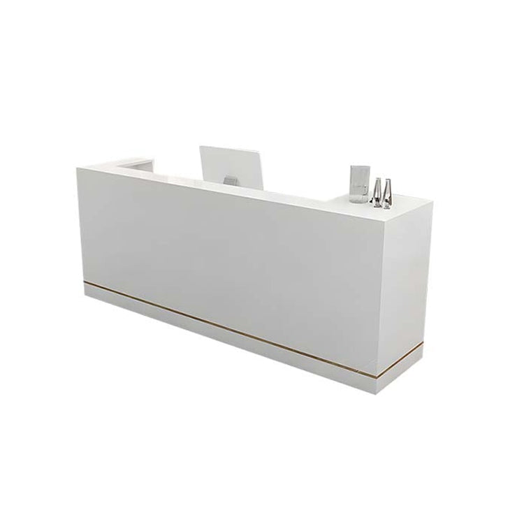 収納棚 オープン式 引き出し 錠付き キーボードトレイ エッジ加工 受付カウンター カウンター 受付台 仕切り板 耐久性 シンプル 洗練 機能的 カスタマイズ可能 JDT-A406 chickagu