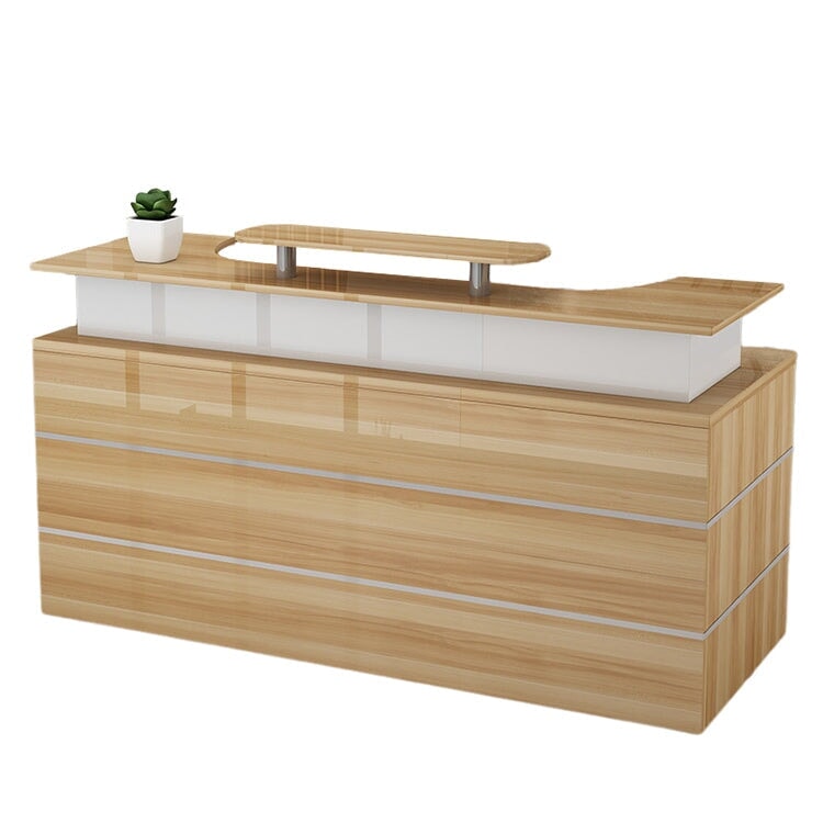 受付カウンター 受付台  レジカウンター  カウンター オフィス受付 PC収納 ロック付き メラミン化粧板  艶消し 艶あり ホワイト カスタマイズ可能 JDT-A471   chickagu