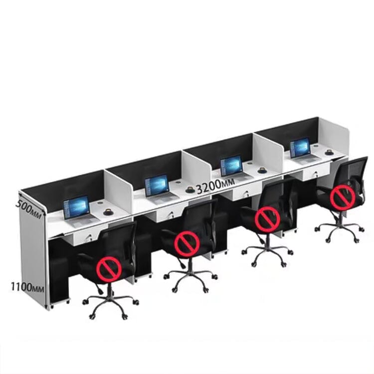 オフィスデスク ワークデスク 役員デスク 学習机 組み合わせ自由 配線孔付き 錠前付き引き出し トップパネル付き シンプル ホワイト カスタマイズ可能 BGZ-C022 CHICKAGU