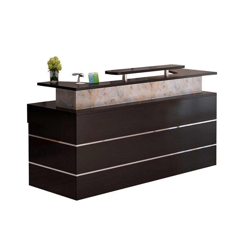 受付カウンター 受付台  レジカウンター  カウンター オフィス受付 PC収納 ロック付き メラミン化粧板  艶消し 艶あり ホワイト カスタマイズ可能 JDT-A471   chickagu