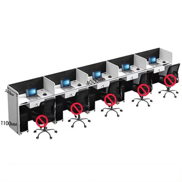 オフィスデスク ワークデスク 役員デスク 学習机 組み合わせ自由 配線孔付き 錠前付き引き出し トップパネル付き シンプル ホワイト カスタマイズ可能 BGZ-C022 CHICKAGU