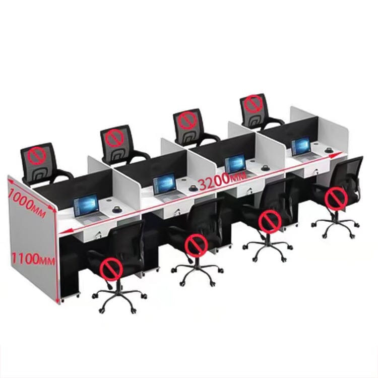 オフィスデスク ワークデスク 役員デスク 学習机 組み合わせ自由 配線孔付き 錠前付き引き出し トップパネル付き シンプル ホワイト カスタマイズ可能 BGZ-C022 CHICKAGU