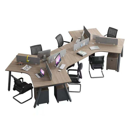 オフィスデス 事務机　事務用デスク　パソコンデスク　机　シンプル　ダイヤル錠　木目調  BGZ-411