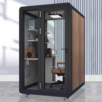 遮音　吸音　さまざま　遮音素材　換気システム　モダン　シンプル　防音室　遮音カプセル　防音ブース　カスタマイズ可能　JYC-C002