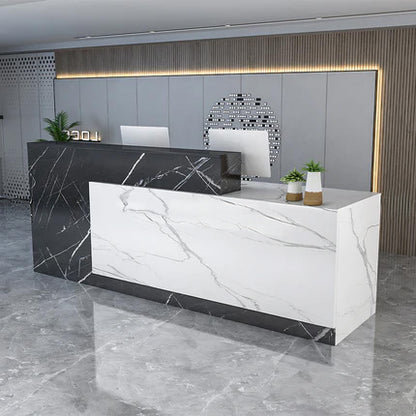 作業台　お洒落　鍵付き　荷物置き　レジカウンター　レジ台　引き出し付き　カウンター　レジ　業務用　飲食店　シンプル　マーブル　カスタマイズ可能　JDT-T034　