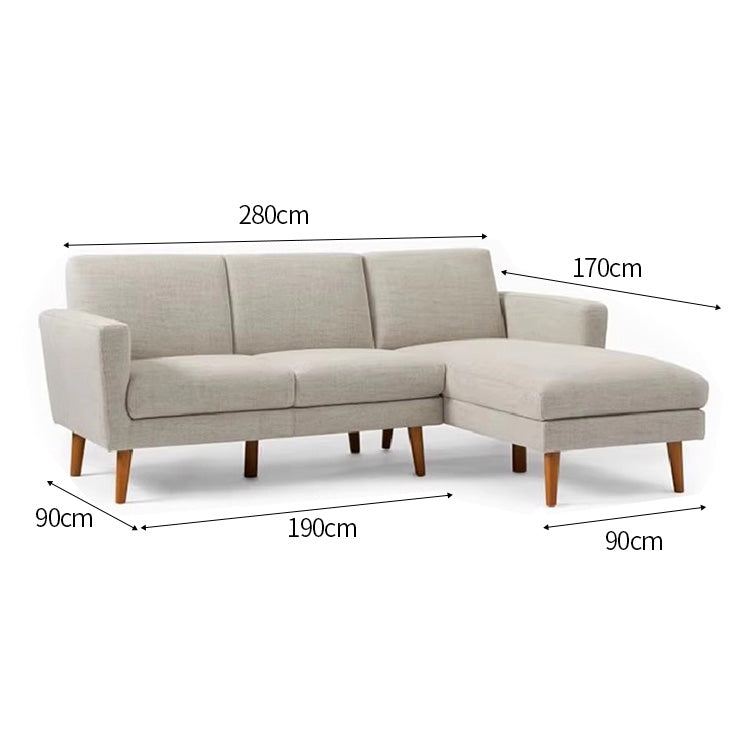 インテリアソファ　リビングソファ　モダンソファ　簡潔　人間工学　天然木　モールドウレタン　柔らかい　ホワイト　カスタマイズ可能　SNSF-C175