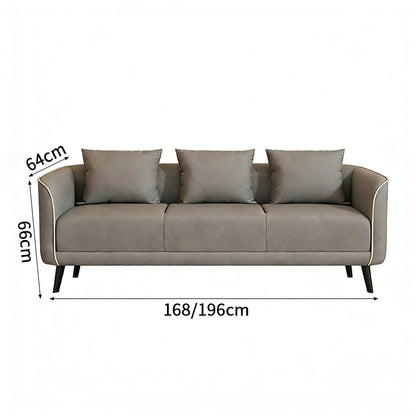 ソファー　ソファ　2人掛け　3人掛け　合成皮革　高反発ウレタンフォーム　コンパクト　脚付き　シンプル　ホワイト　SNSF-C088