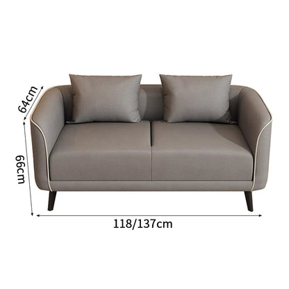 ソファー　ソファ　2人掛け　3人掛け　合成皮革　高反発ウレタンフォーム　コンパクト　脚付き　シンプル　ホワイト　SNSF-C088