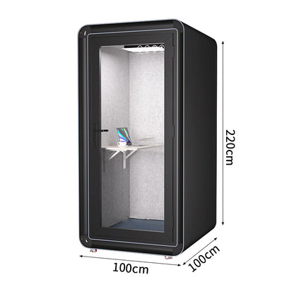 防音室　隔音室　移動式　プロフェッショナル　透明強化ガラスドア　シンプルモダン　照明システム　遮音カプセル　防音ブース　カスタマイズ可能　JYC-C004