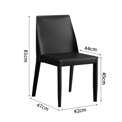 ダイニングチェア　チェア　椅子　食事用　人間工学　フィット感　耐水性レザー　滑り止め　モダン　ミニマル　シンプル　SNY-C051