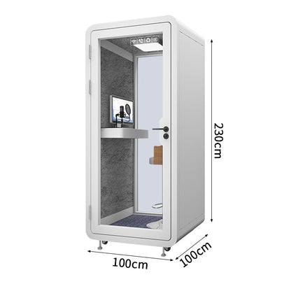 遮音　吸音　さまざま　遮音素材　換気システム　モダン　シンプル　防音室　遮音カプセル　防音ブース　カスタマイズ可能　JYC-C002