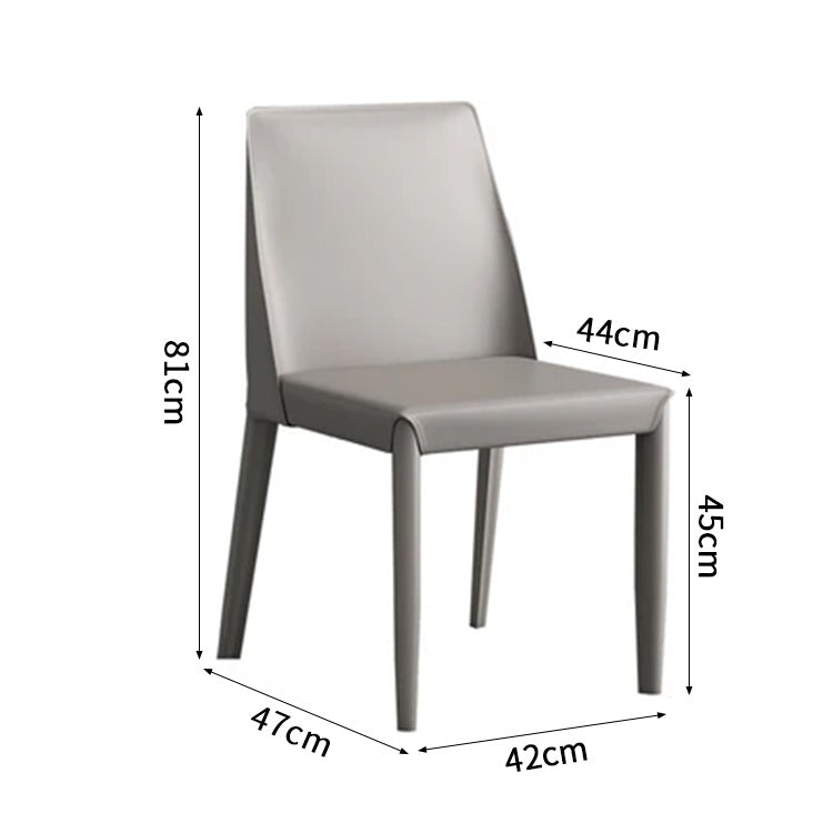 ダイニングチェア　チェア　椅子　食事用　人間工学　フィット感　耐水性レザー　滑り止め　モダン　ミニマル　シンプル　SNY-C051