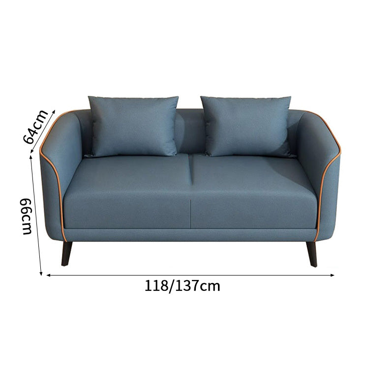 ソファー　ソファ　2人掛け　3人掛け　合成皮革　高反発ウレタンフォーム　コンパクト　脚付き　シンプル　ホワイト　SNSF-C088