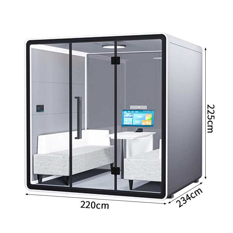 全室遮音　 静か　ユニット　高効率　換気　多重遮音　安心　多様　防音室　遮音カプセル　防音ブース　JYC-C001