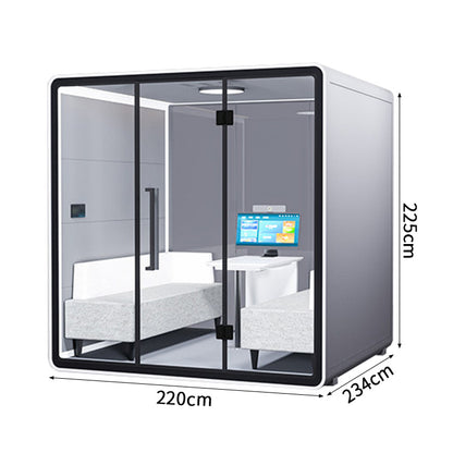 全室遮音　 静か　ユニット　高効率　換気　多重遮音　安心　多様　防音室　遮音カプセル　防音ブース　JYC-C001