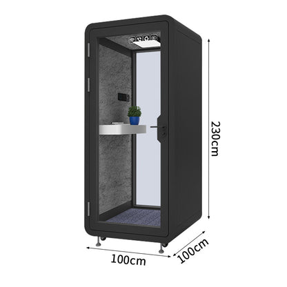 遮音　吸音　さまざま　遮音素材　換気システム　モダン　シンプル　防音室　遮音カプセル　防音ブース　カスタマイズ可能　JYC-C002