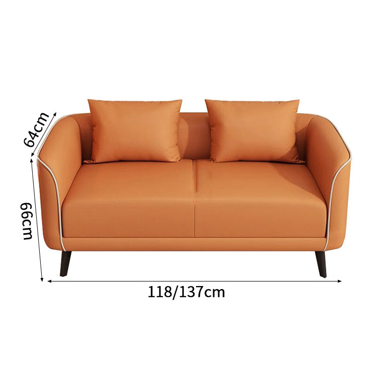 ソファー　ソファ　2人掛け　3人掛け　合成皮革　高反発ウレタンフォーム　コンパクト　脚付き　シンプル　ホワイト　SNSF-C088