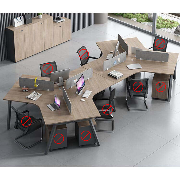 オフィスデス 事務机　事務用デスク　パソコンデスク　机　シンプル　ダイヤル錠　木目調  BGZ-411