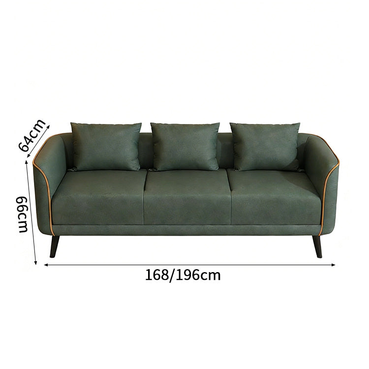 ソファー　ソファ　2人掛け　3人掛け　合成皮革　高反発ウレタンフォーム　コンパクト　脚付き　シンプル　ホワイト　SNSF-C088